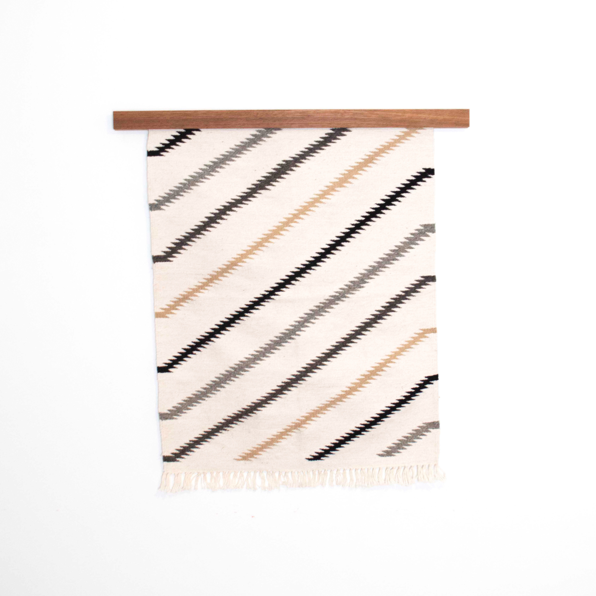 Promin (Beam) Wool Rug / Wall Hanging