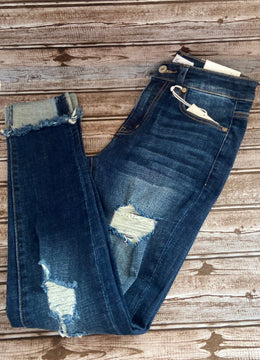 Kancan Distressed Super Skinny Jeans
