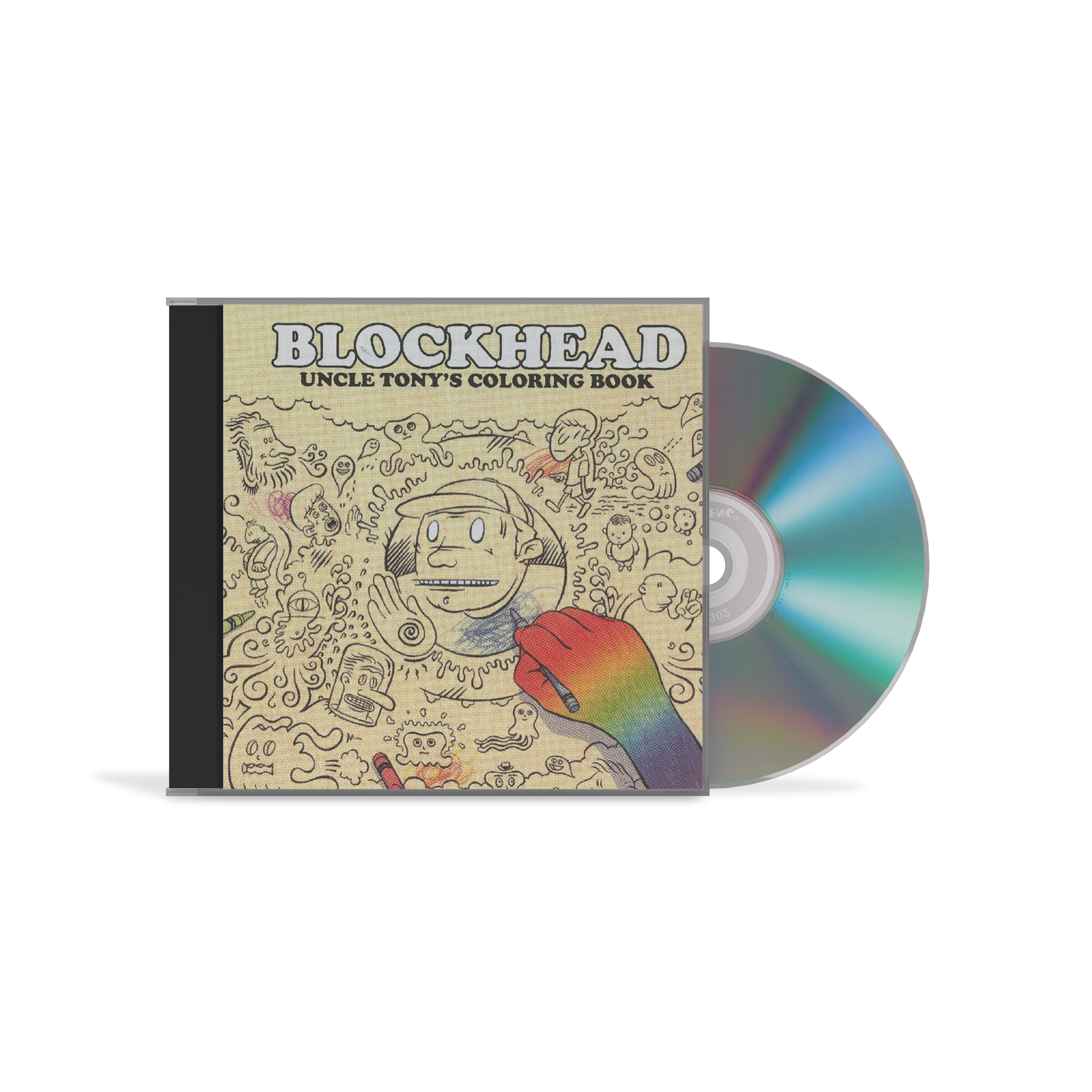 Blockhead - Uncle Tony's Coloring Book (CD) — Young Heavy Souls
