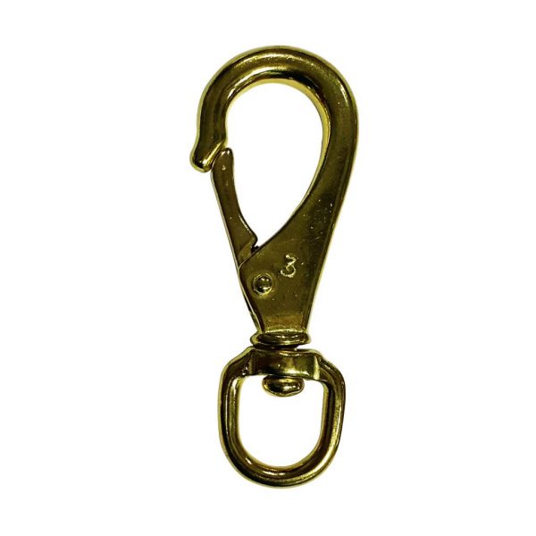 Harness Hook 5 Deep - Brass