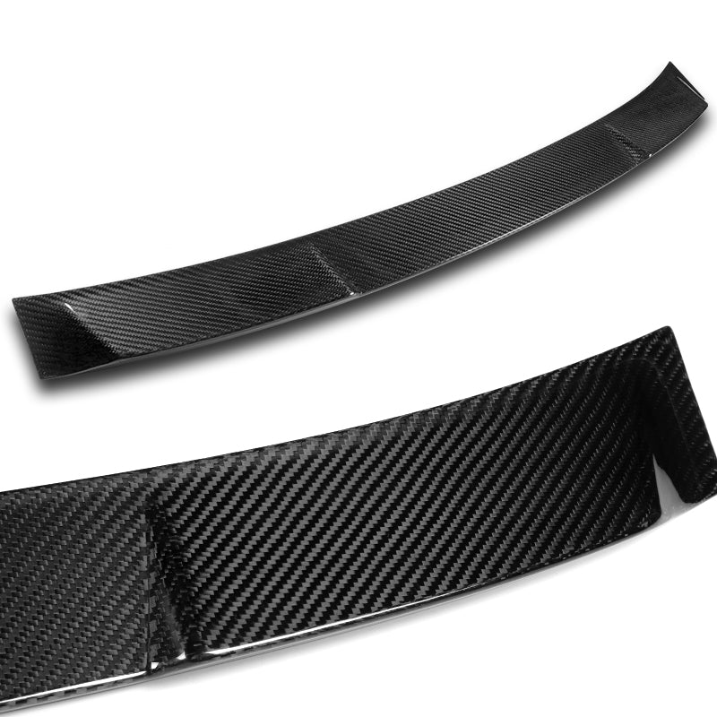 For 2014-2020 Audi A3 S3 RS3 Carbon Fiber V2 Rear Window Roof Visor Spoiler Wing