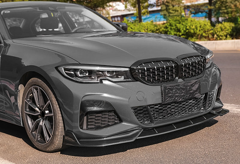 For 20192021 BMW G20 MSport M340i Real Carbon Fiber Front Bumper Spo