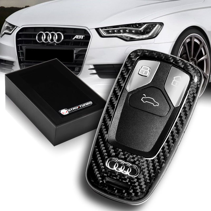 Carbon Schlüssel Cover Hülle Passend für Audi Q5 Q7 A4 B9 A5 S4 S5 SQ5 TT