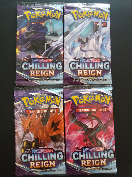 Pokémon Sword & Shield Chilling Reign Booster Pack Trading Card Game