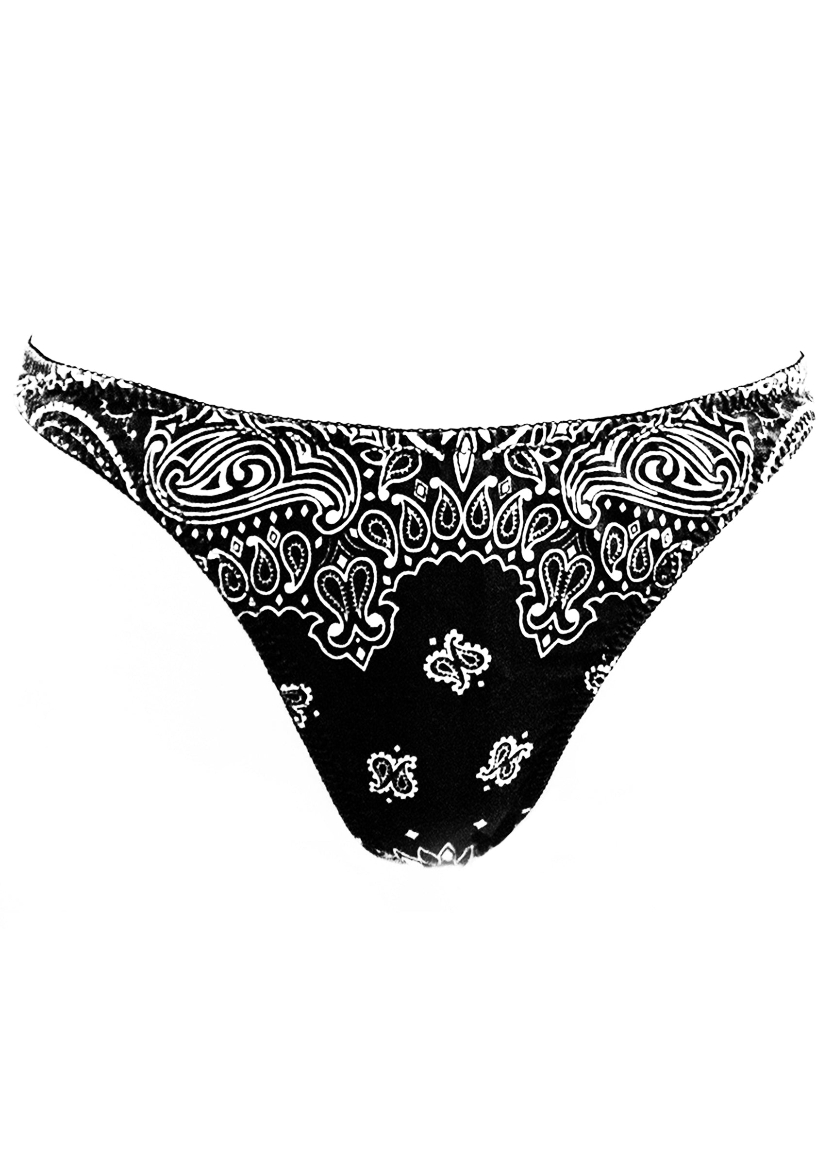 Bandanna Print Thong