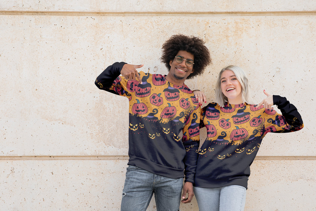 Halloween Sweatshirt And Halloween Hoodies All Over Print