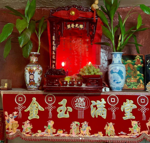 Qing Ming Altar, Grand Tea & Imports, Chinese Culture