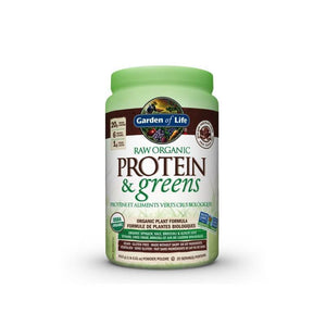 Protéines et Aliments Verts Crus - Garden of Life - Cacao - 610g - Garden of Life