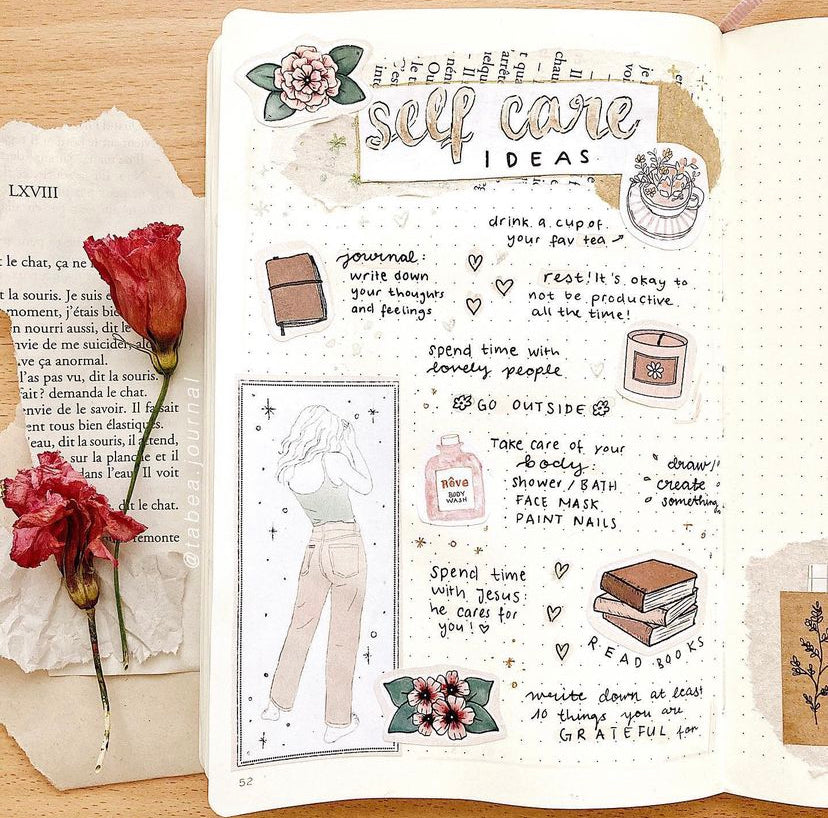 Self care Journal Ideas (15 Inspiring Bullet Journal Self Care Pages)