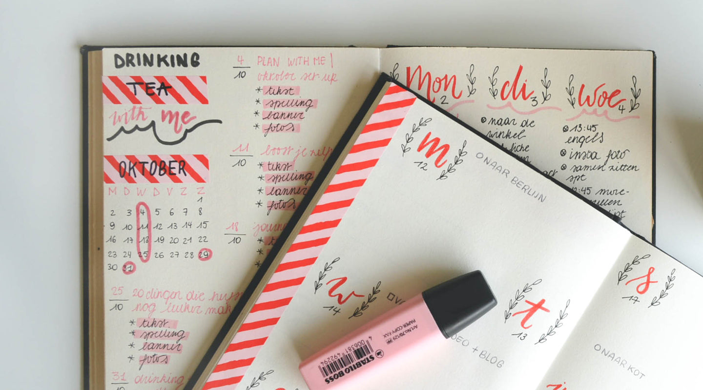 7 Ways to Use Washi Tapes on Your Bullet Planner - String and Space
