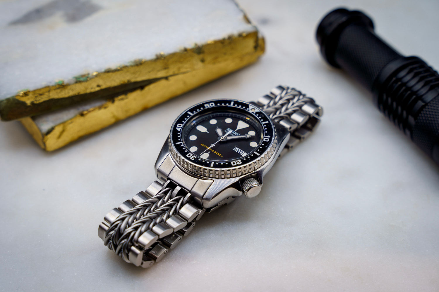 Razor-Wire Bracelet (Seiko SKX013) – Uncle Straps