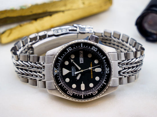 Arriba 53+ imagen seiko diver bracelet