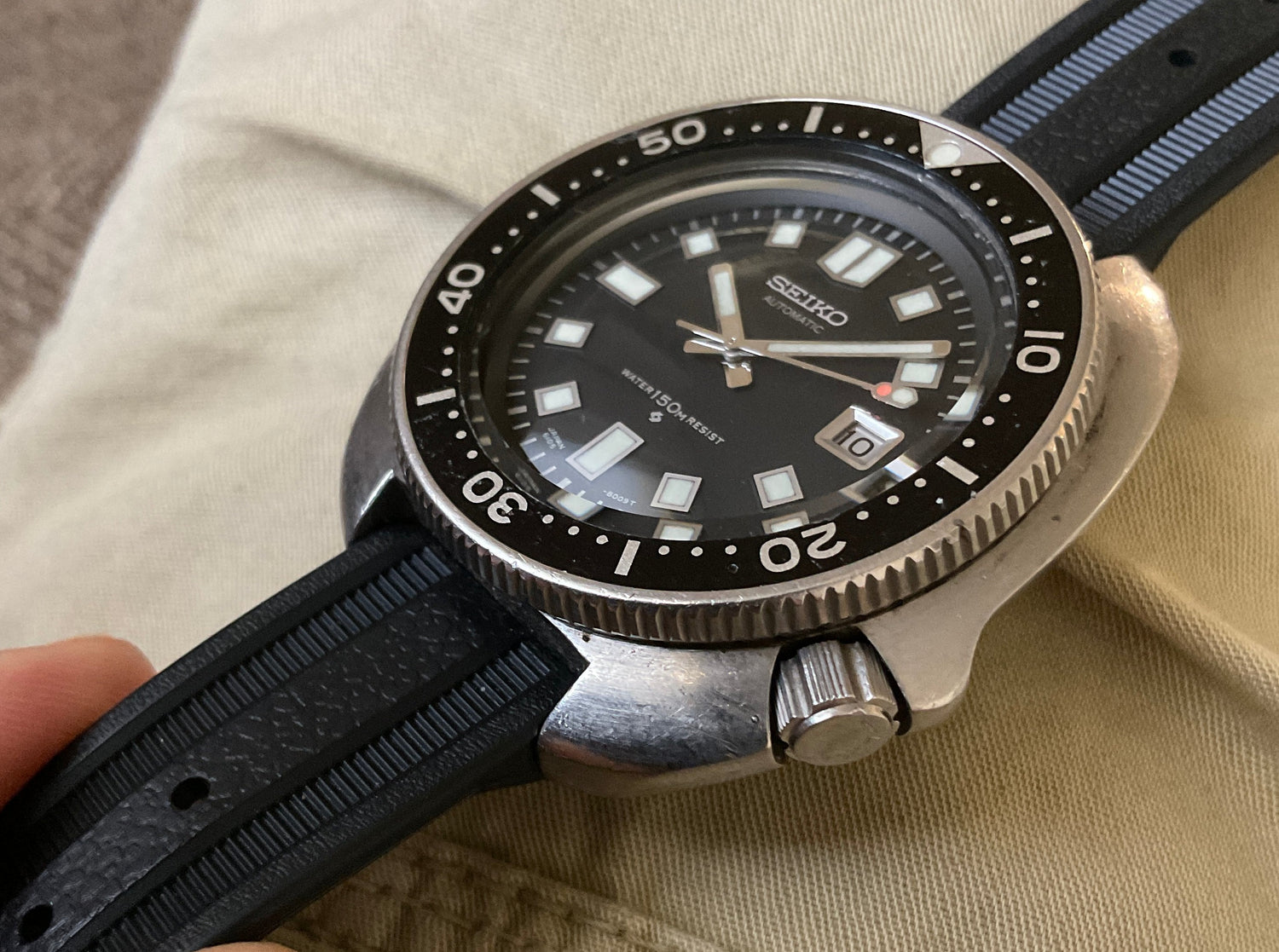 Seiko 6105-8110 Dive Watch (March 1971) – Uncle Straps