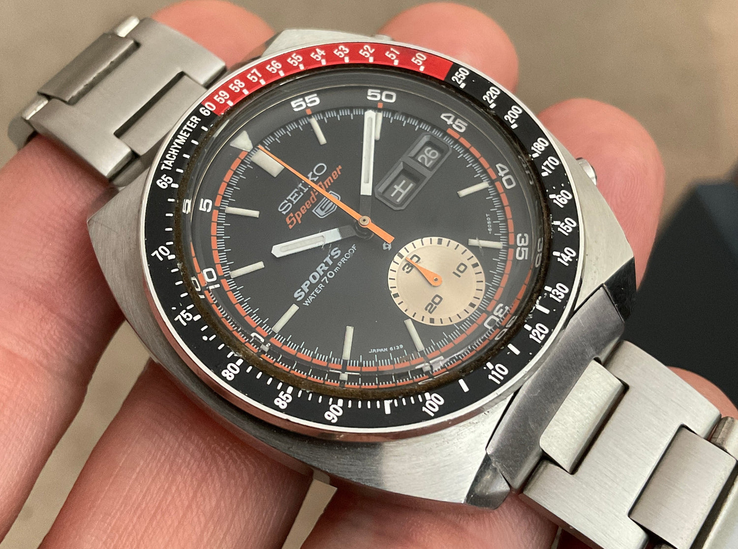 Seiko 6139-6031 JDM Chronograph (November, 1970) – Uncle Straps