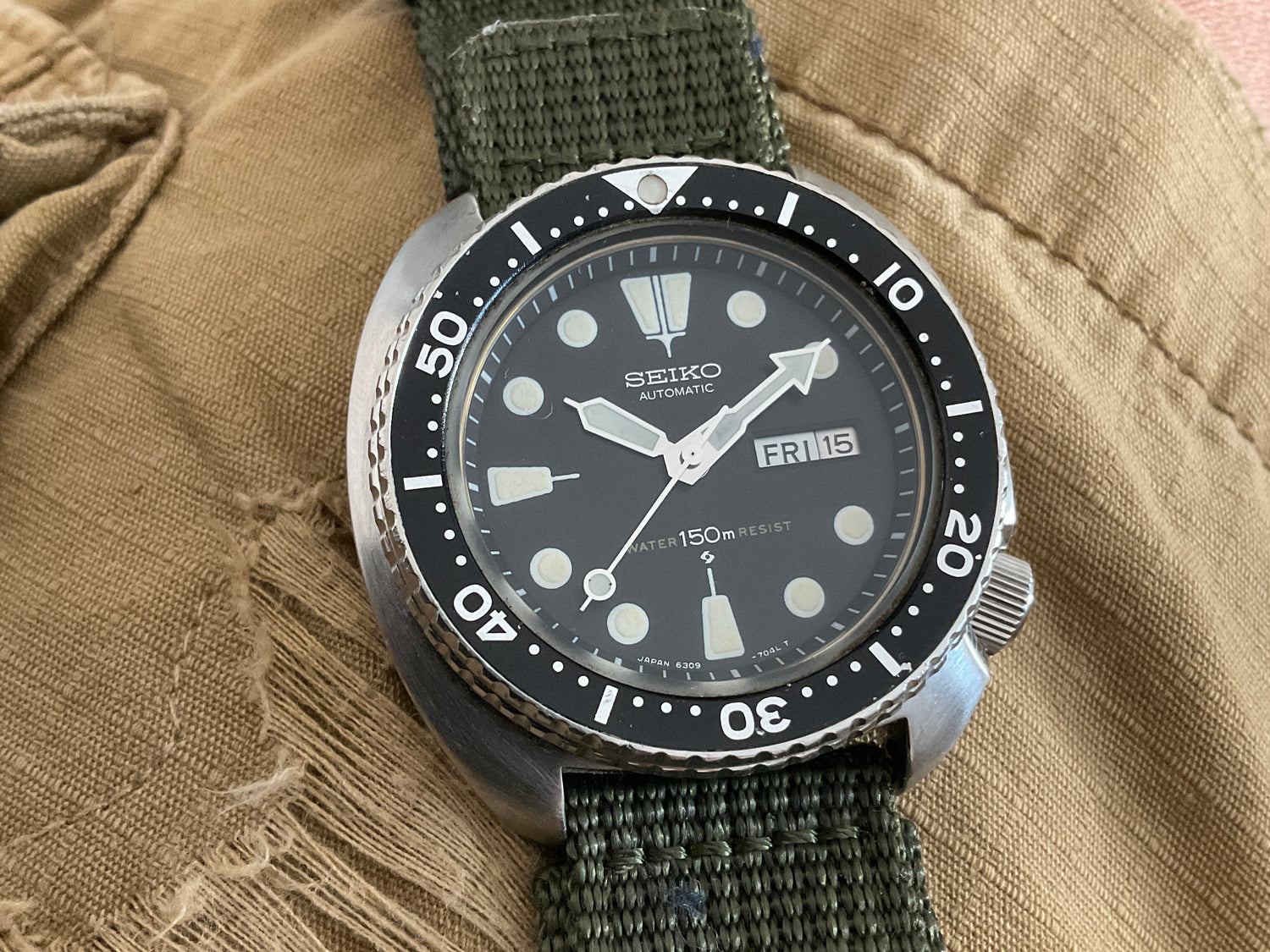 Seiko 6309-7040 Dive Watch (March 1977) – Uncle Straps
