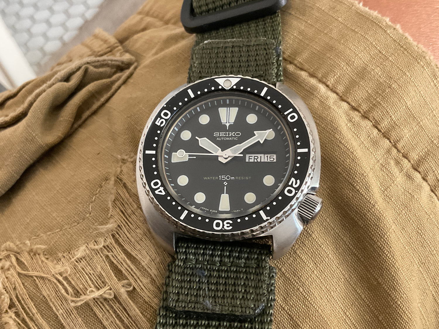 Seiko 6309-7040 Dive Watch (March 1977) – Uncle Straps