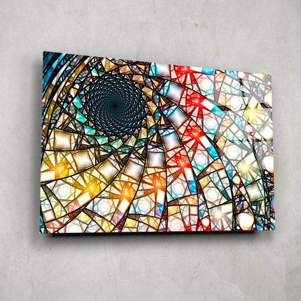 Stained Glass Print Wall Art