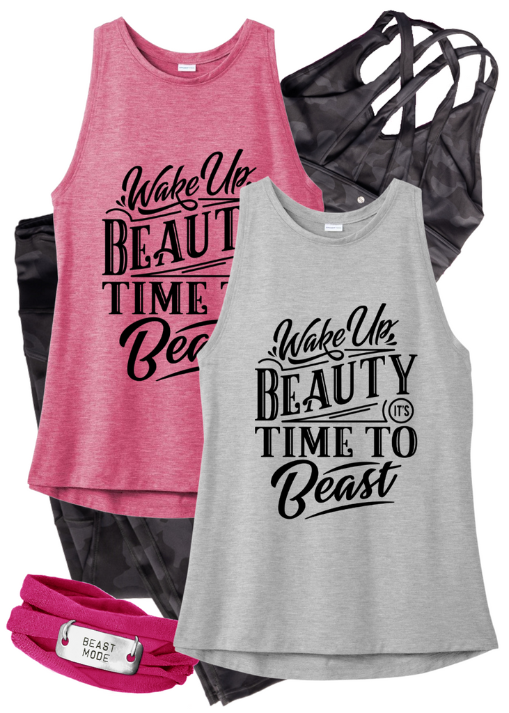 wake-up-beauty-its-time-to-beast-triblend-tank-top