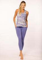 purple leggings with pockets