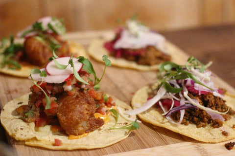 Fish Tacos with Mango Salsa