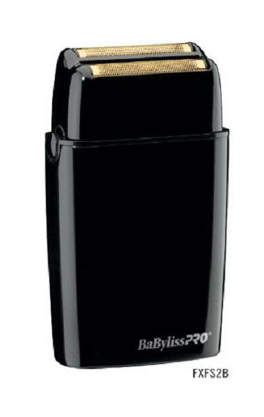 BaBylissPRO FOILFX02 Cordless Metal Black Double Foil Shaver