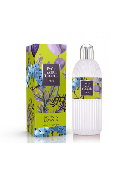 Eyup Sabri Tuncer Eau De Cologne Glass Bottle Lavender 400 Ml Glass Bottle Lavender 400 Ml