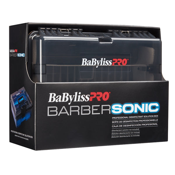 Boîte de solutions désinfectantes professionnelles Barber Sonic