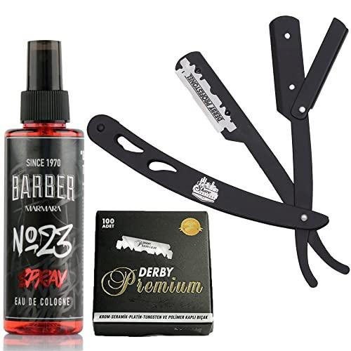 Kit de maquinilla de afeitar Shave Factory Straight Edge imagen