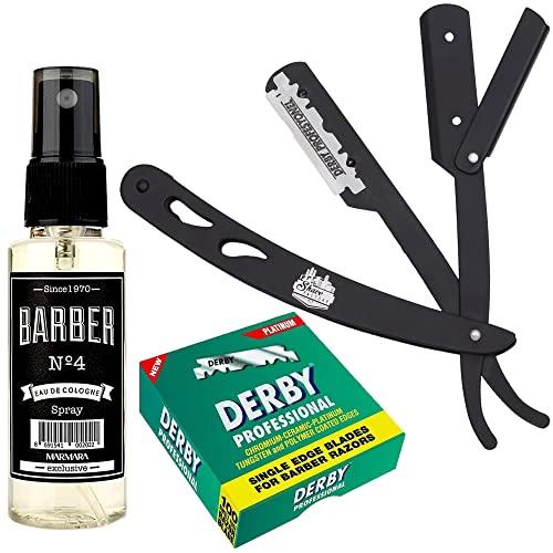The Shave Factory Straight Edge Razor Kit from BarberSets