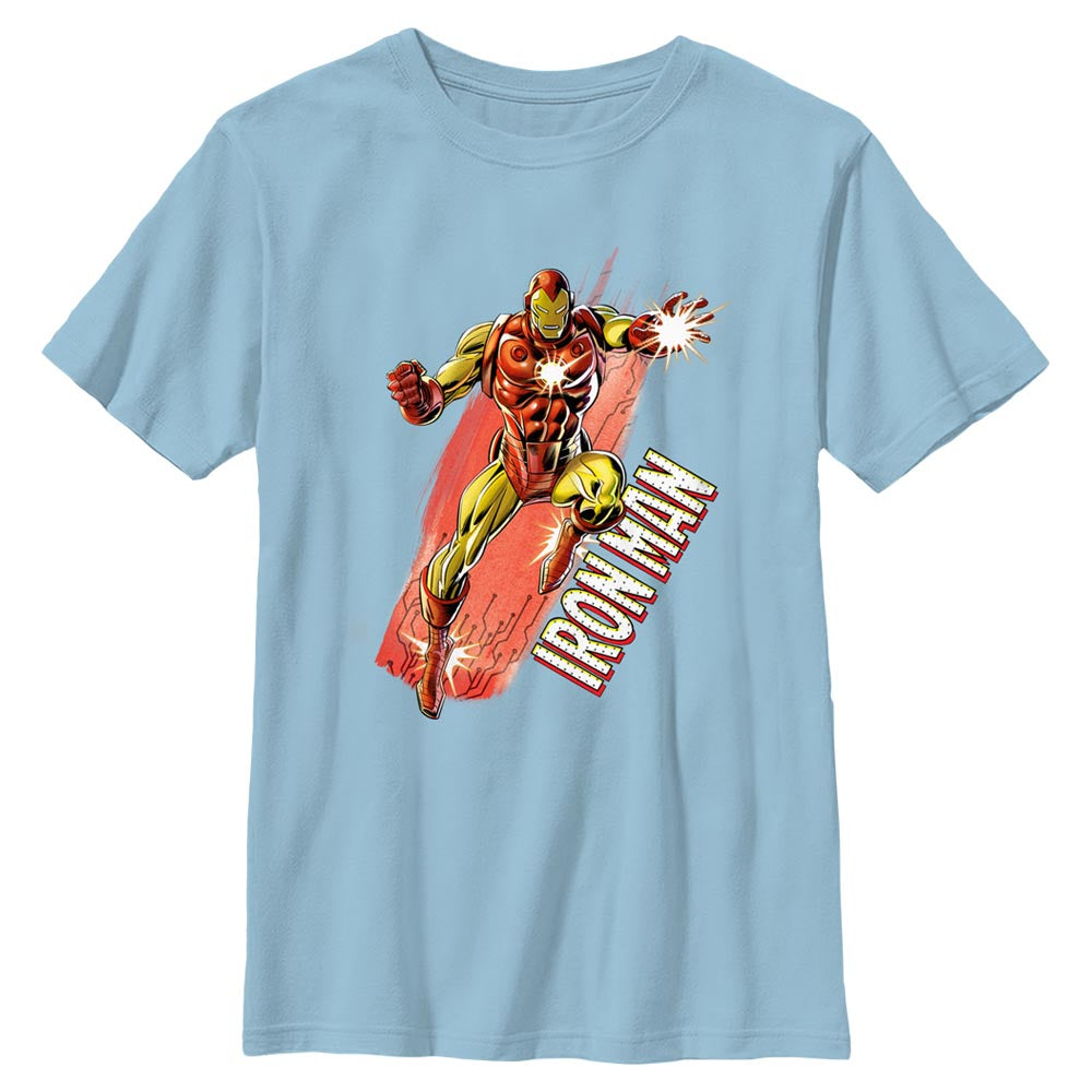 Marvel Avengers T-shirt classique pour lessive à la vapeur