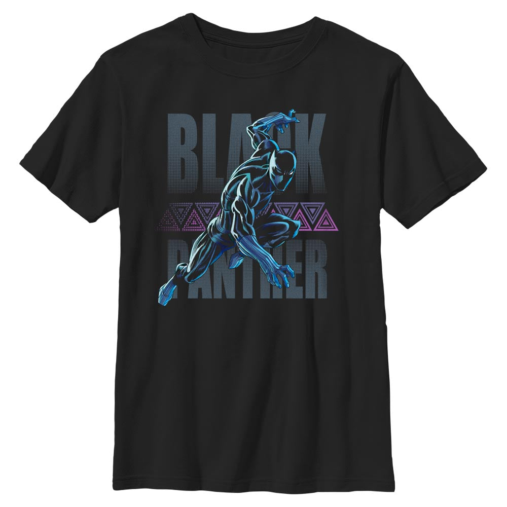 Camiseta Marvel Avengers Classic Panther Pose para niño