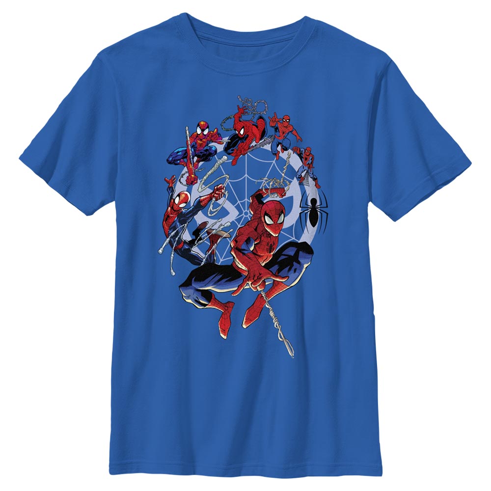 Camiseta Marvel Spider-Man Beyond Amazing SPIDEY CIRCLE EVOLUTION para niño