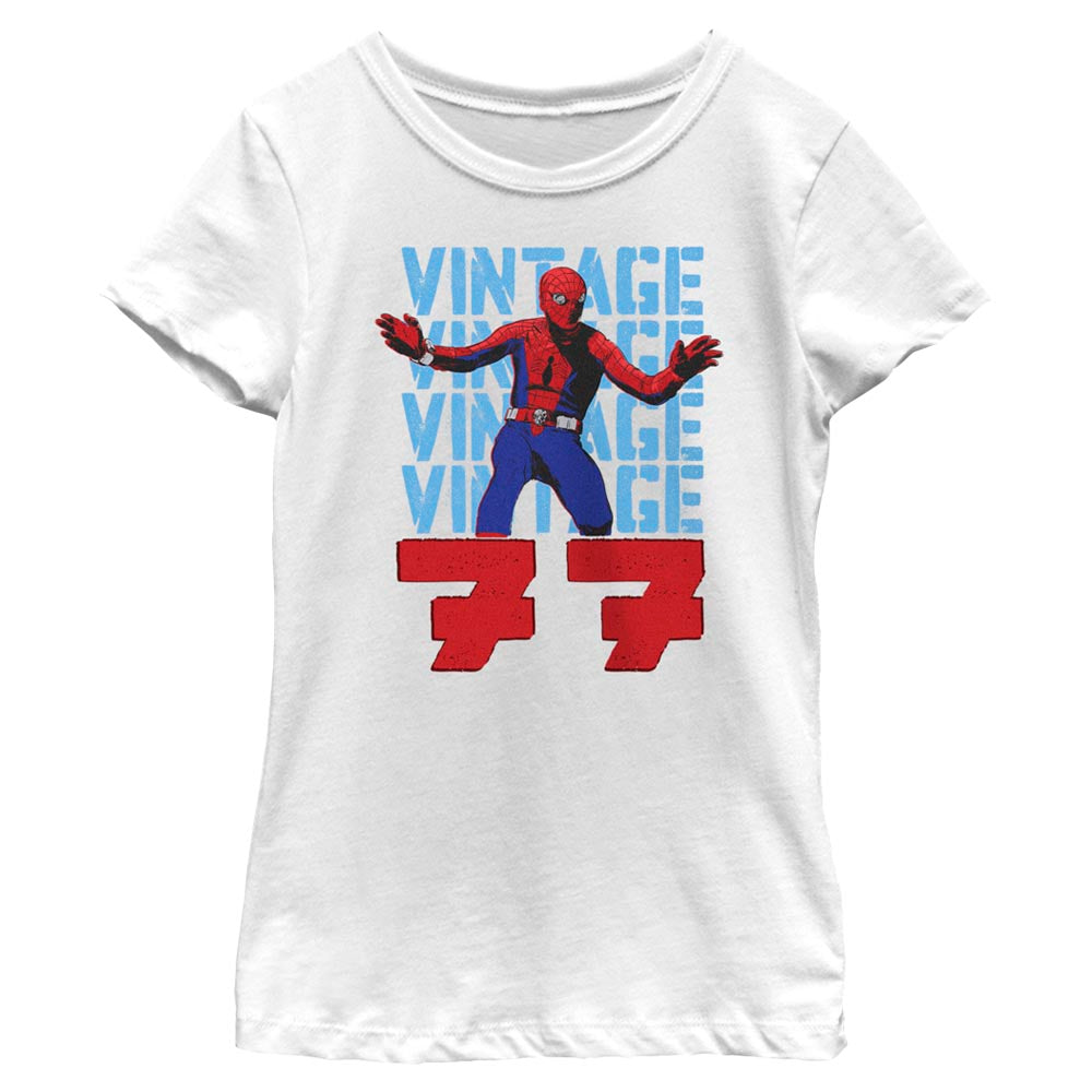 Camiseta Vintage del Hombre Araña