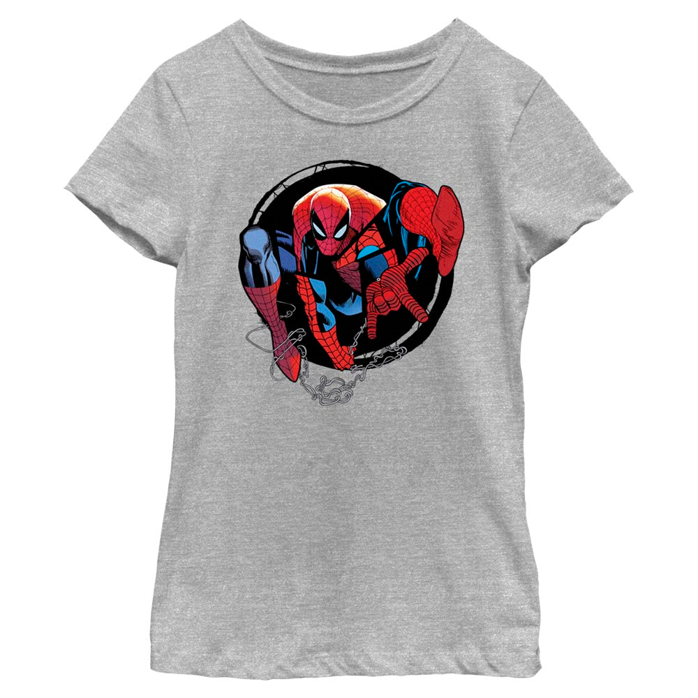 Camiseta Marvel Spider-Man Beyond Amazing SPIDEY CIRCLE FORWARD para niña