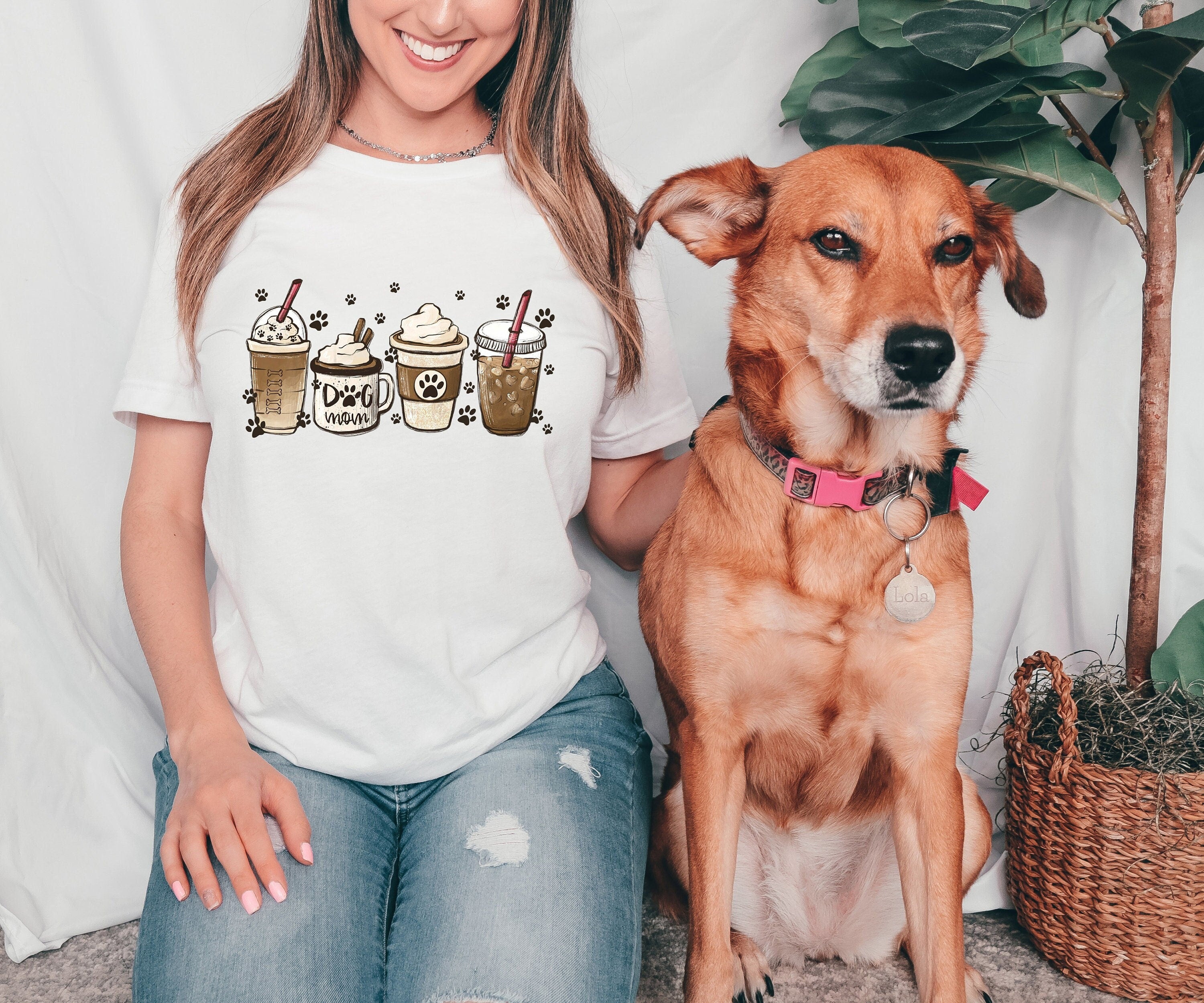 Camisa de mamá perro