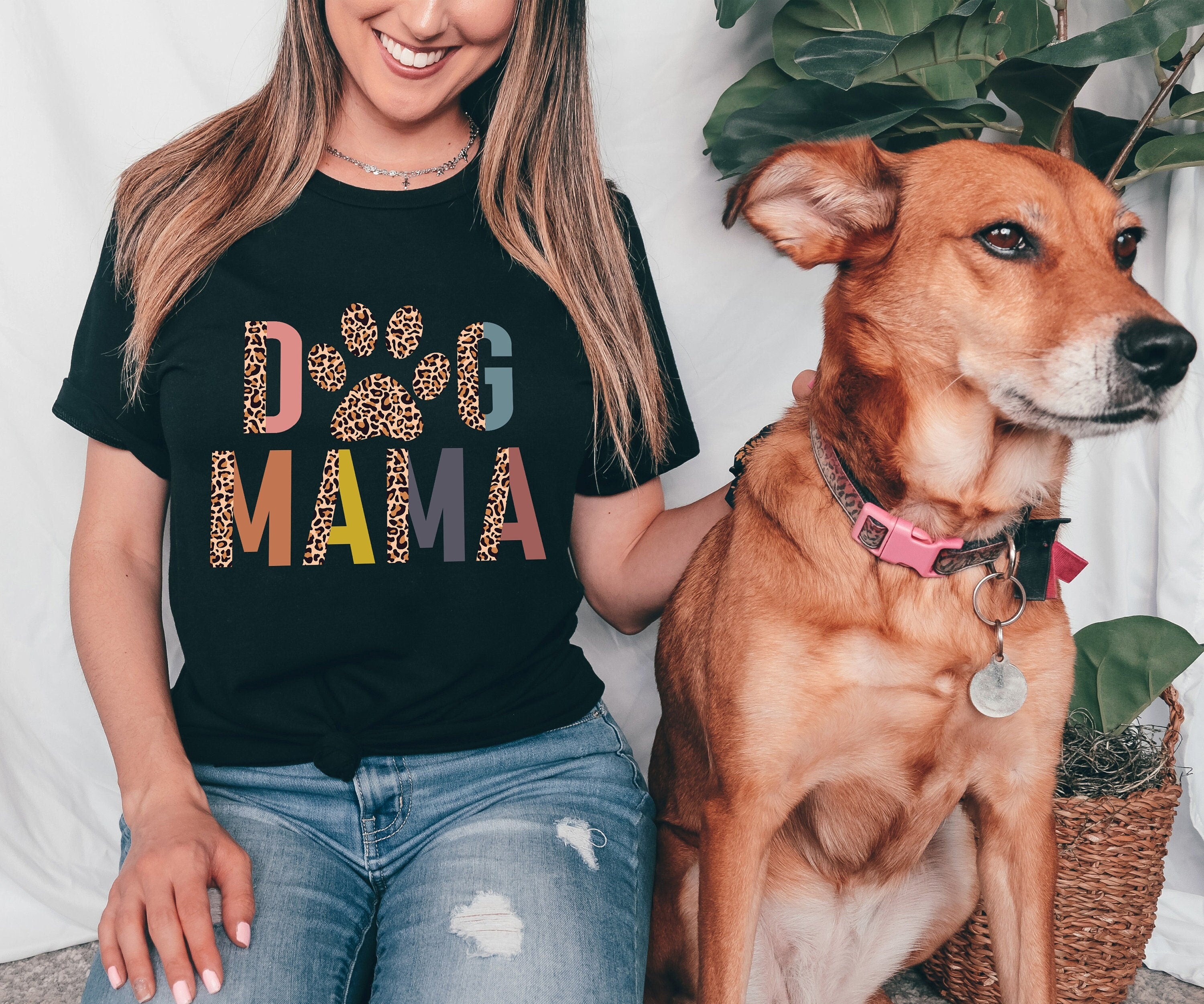 Camisa de mamá perro