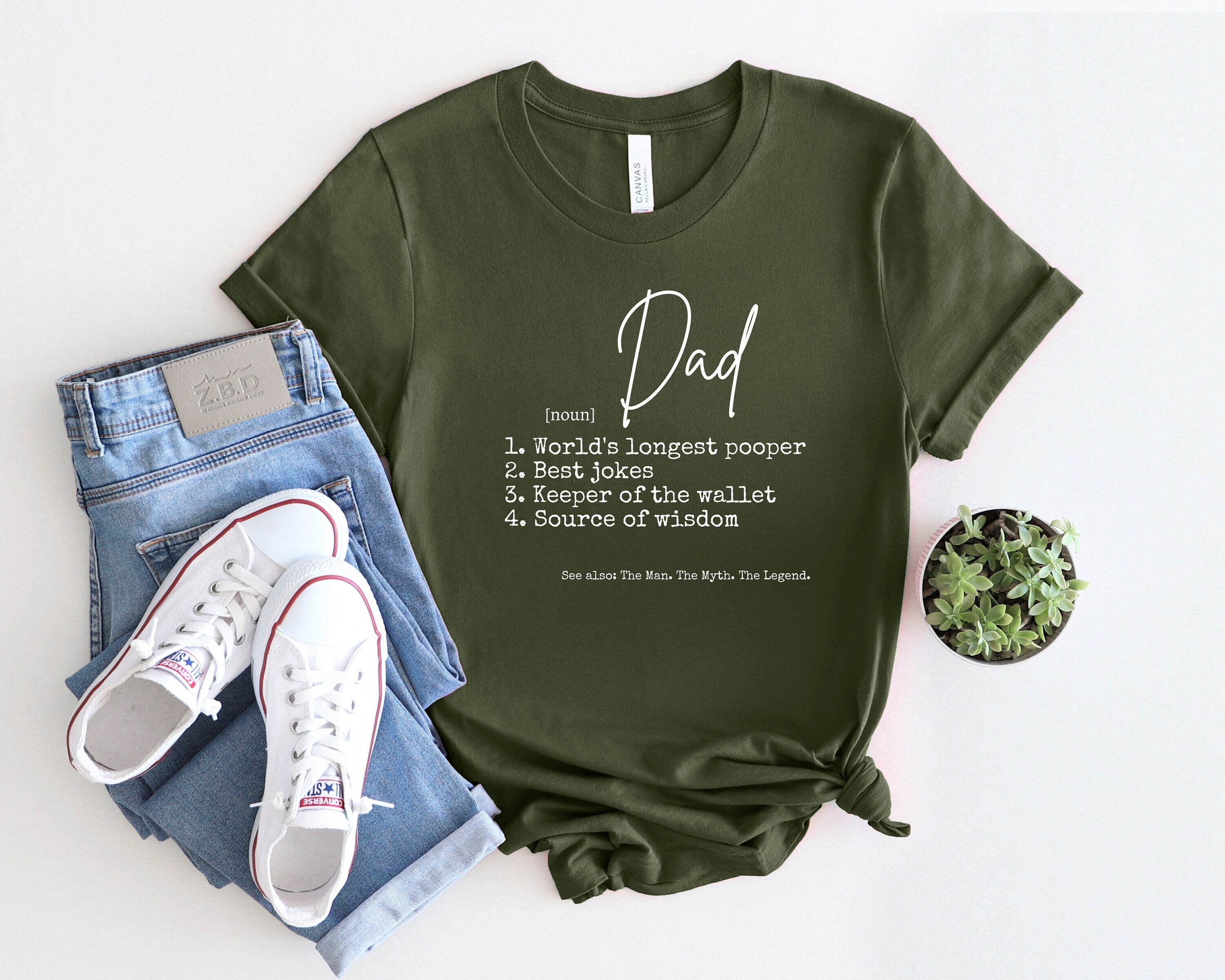 Camisa de definición de papá