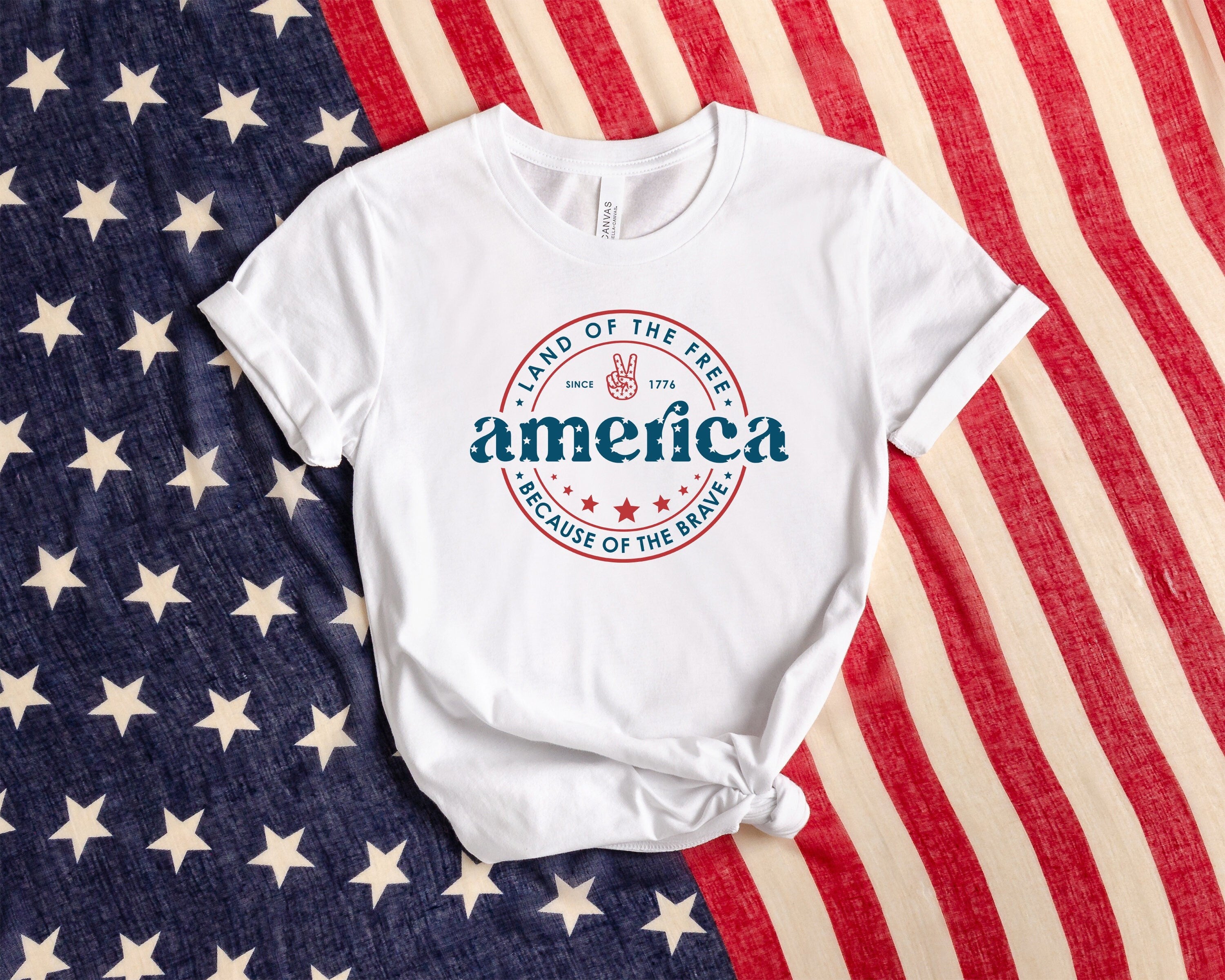 America Land Of The Free Because Of The Brave Shirt