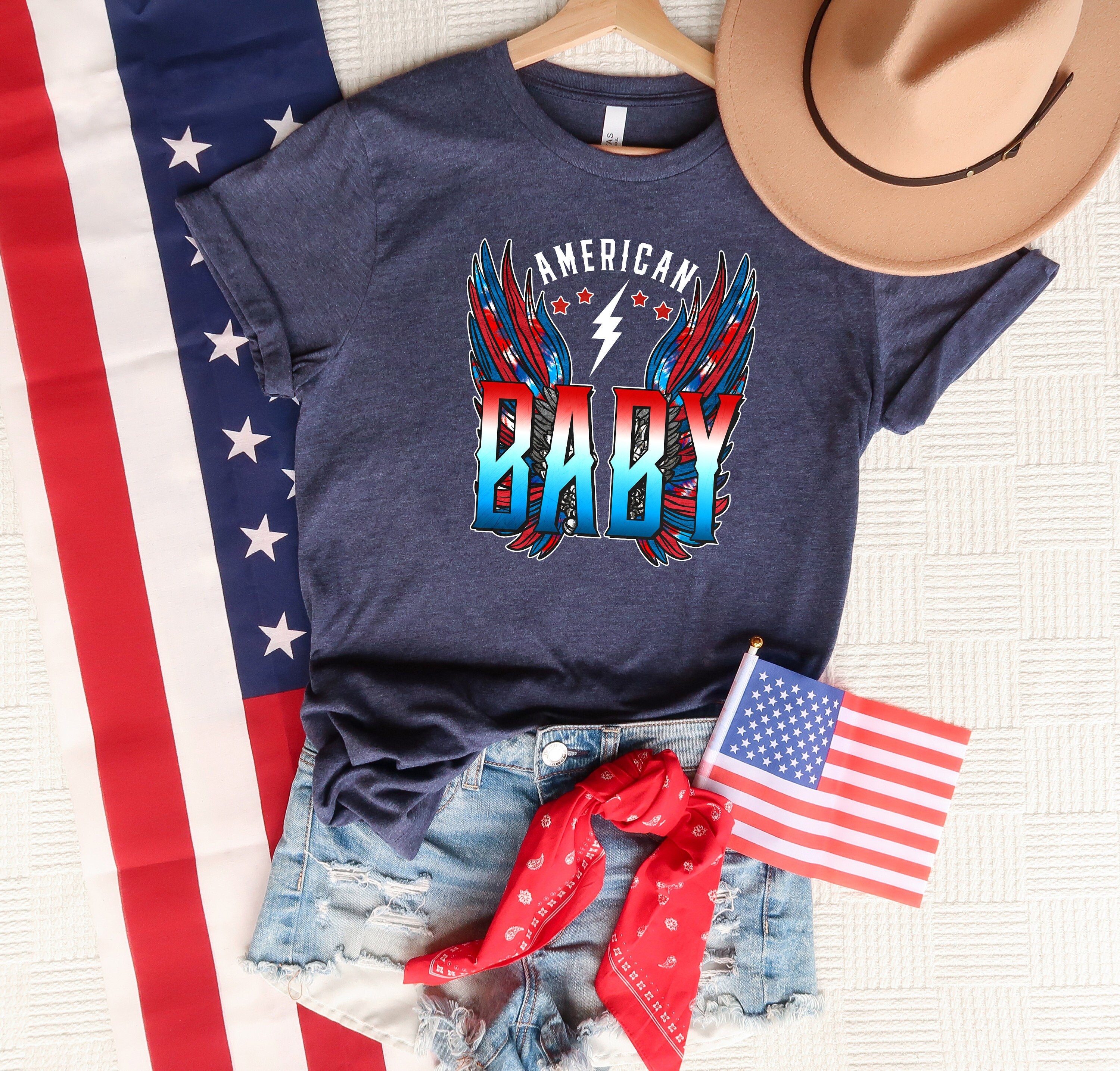 Chemise bébé américaine