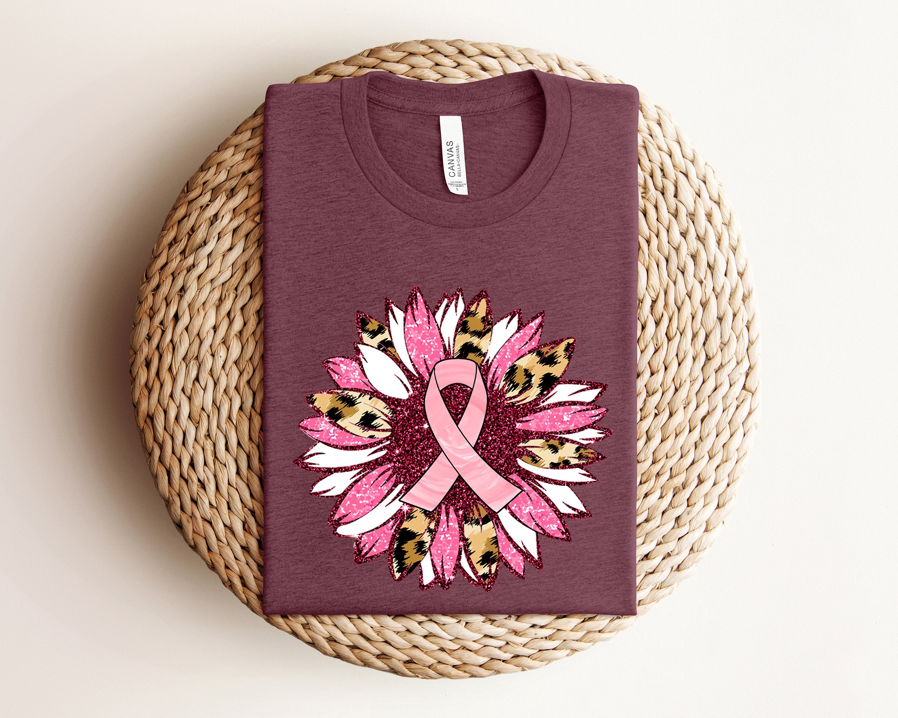 Camisa de girasol de cáncer