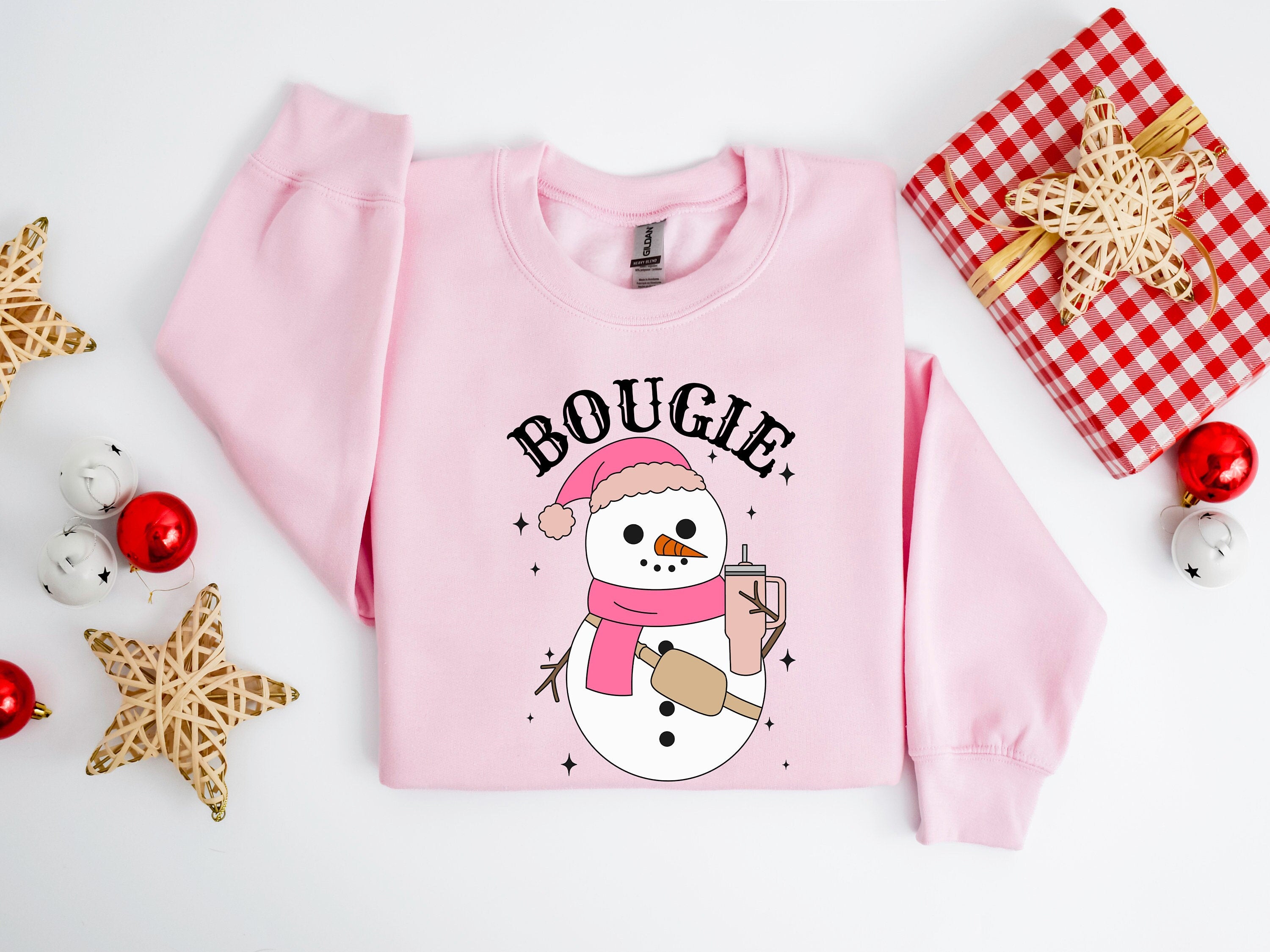 Sweat-shirt bonhomme de neige