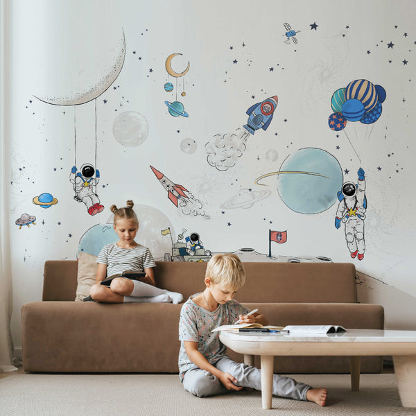 Interactie Maar Vrijwillig Kinderkamer behang ? Unieke prints met dieren, jungle, bos of safari! –  Annet Weelink Design