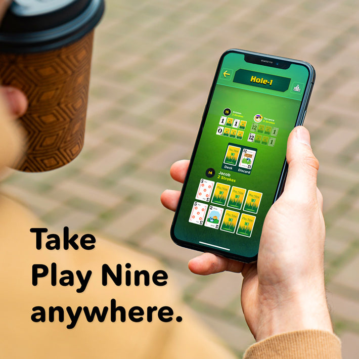 play nine the card game of golf