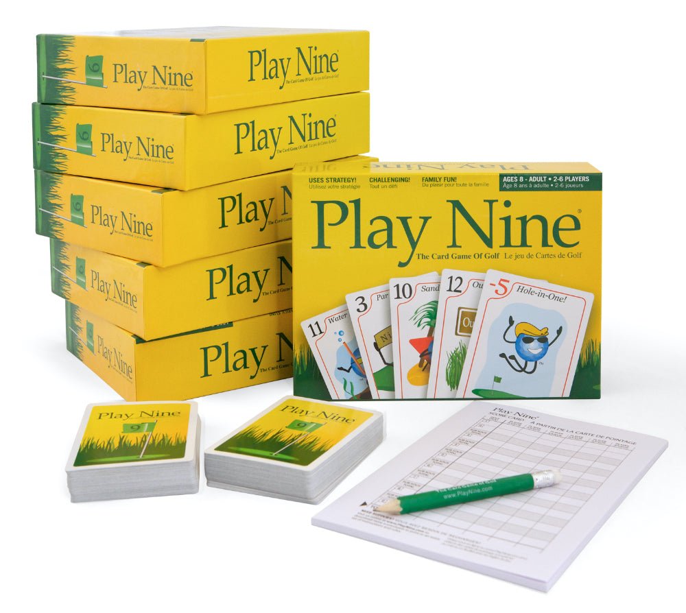 Double A Productions, Inc., Games, Play Nine The Card Game Of Golf Ages  8adult