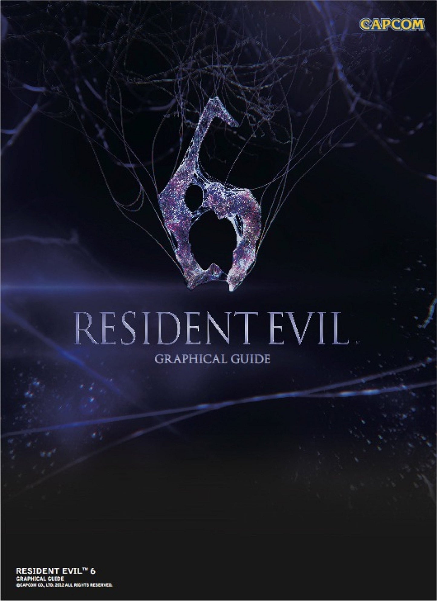A photo of the artbook Resident Evil 6: Graphical Guide