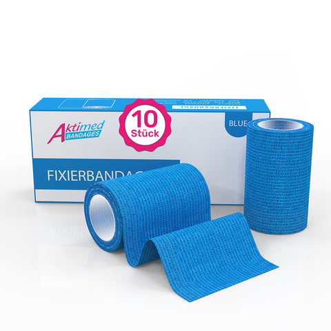 Aktimed Bandage royalblau 10er Packung