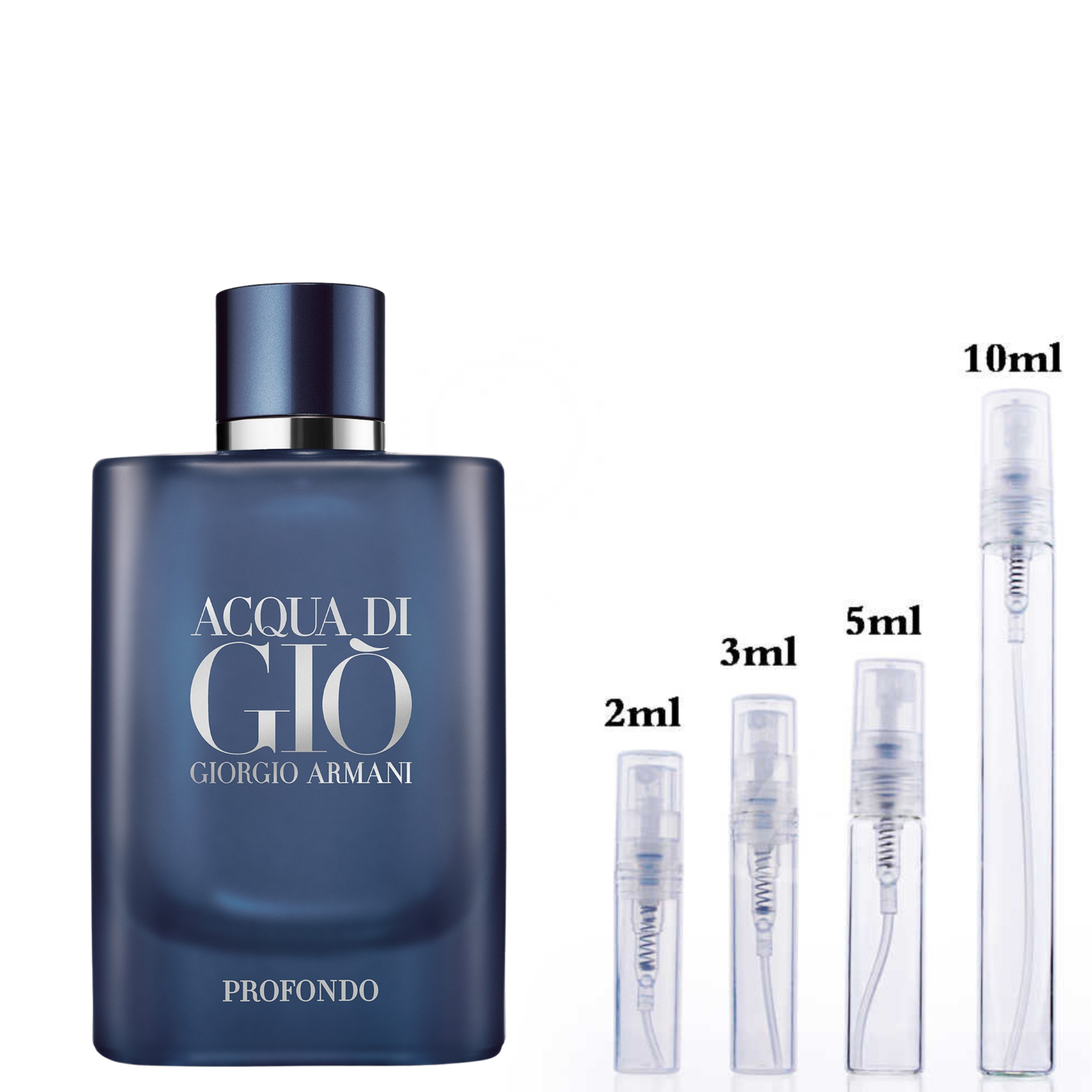 Giorgio Armani Acqua Di Gio Profondo For Men Eau De Parfum Spray Decantio Fragrances
