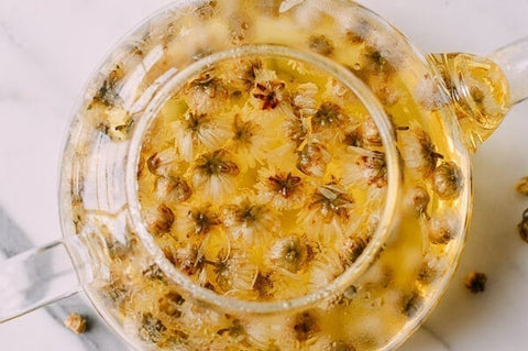 chrysanthemum flower asian superfood