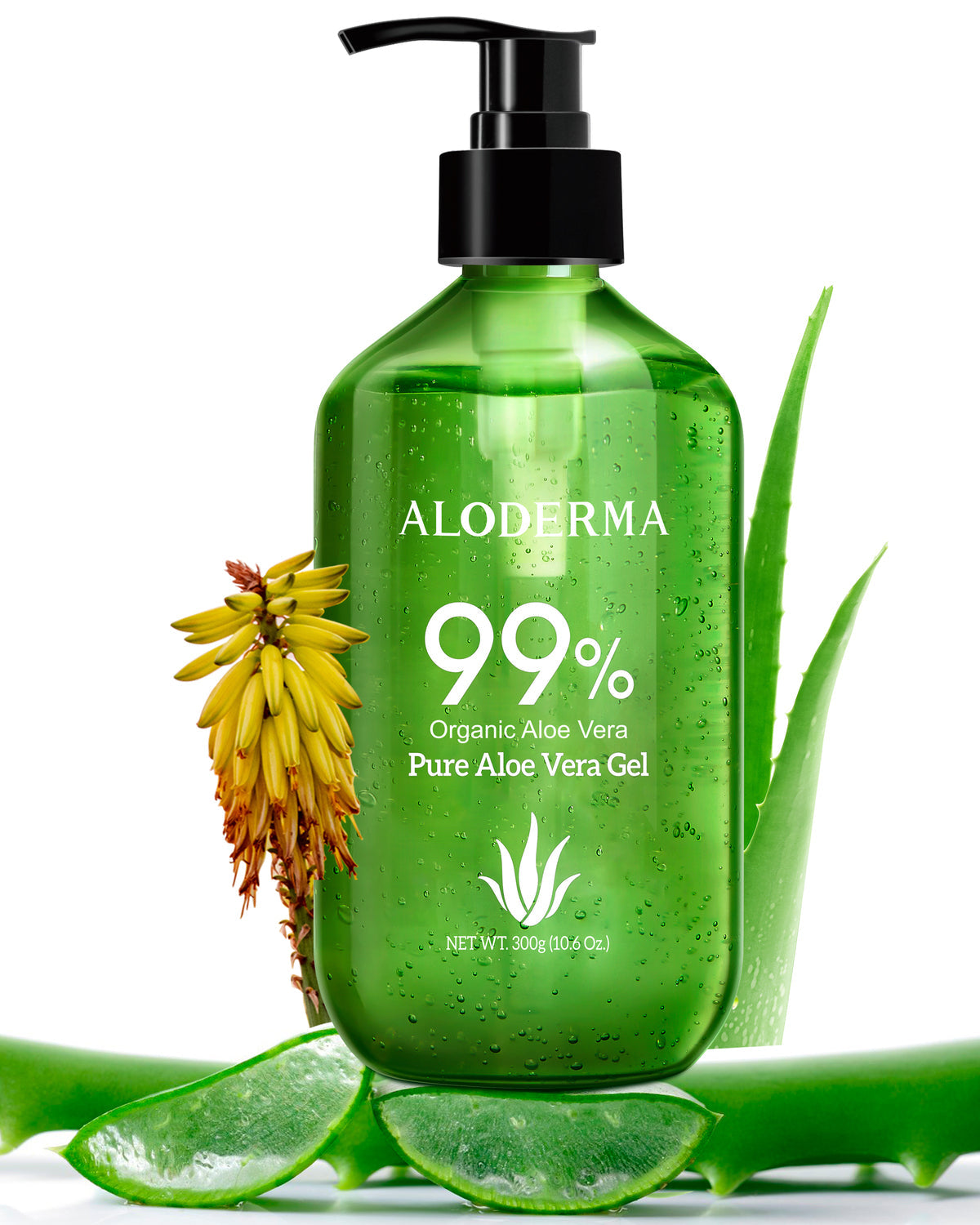 ALODERMA Pure Aloe Vera Gel 300g - AloeCure product image