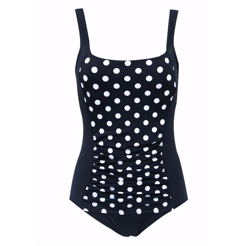 Vintage Padded One Piece Swimsuit Tocady